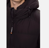 SUPERDRY HOODED SPORTS PUFFER BLACK M5011905A-02A