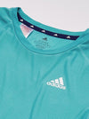 ADIDAS KIDS AR 3 STRIPE TEE AQUA HD4349