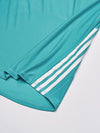 ADIDAS KIDS AR 3 STRIPE TEE AQUA HD4349