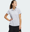 Adidas WOMENS SPACEDYE POLO L GREY HA6069