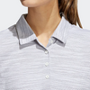 Adidas WOMENS SPACEDYE POLO L GREY HA6069