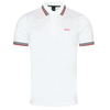 Boss Paddy Tipped Polo Shirt Natural   50469055-103