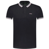 Boss Paddy Tipped Polo Shirt Natural  Dark Blue 50469055-407