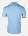 Boss Paddy Tipped Polo Shirt Natural Light Blue 50469055-450