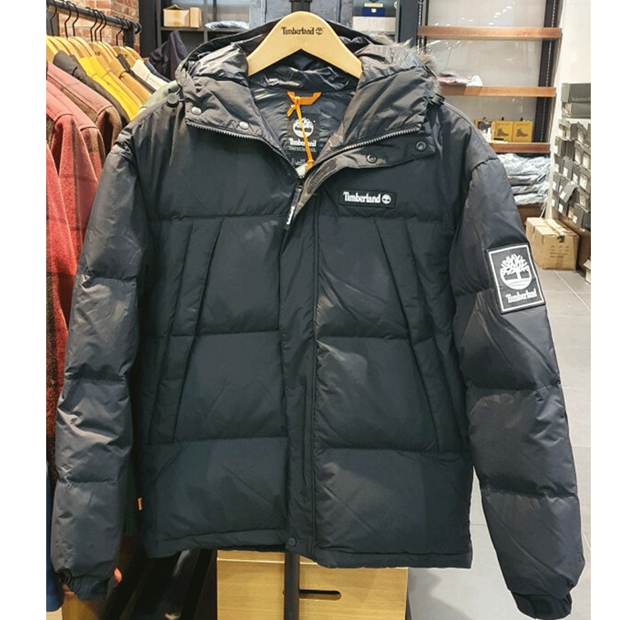Timberland down 2025 jacket men's