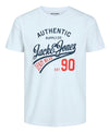 JACK &amp; JONES JJETHAN 3PK TEE BLK/WHI/NAV 12221269