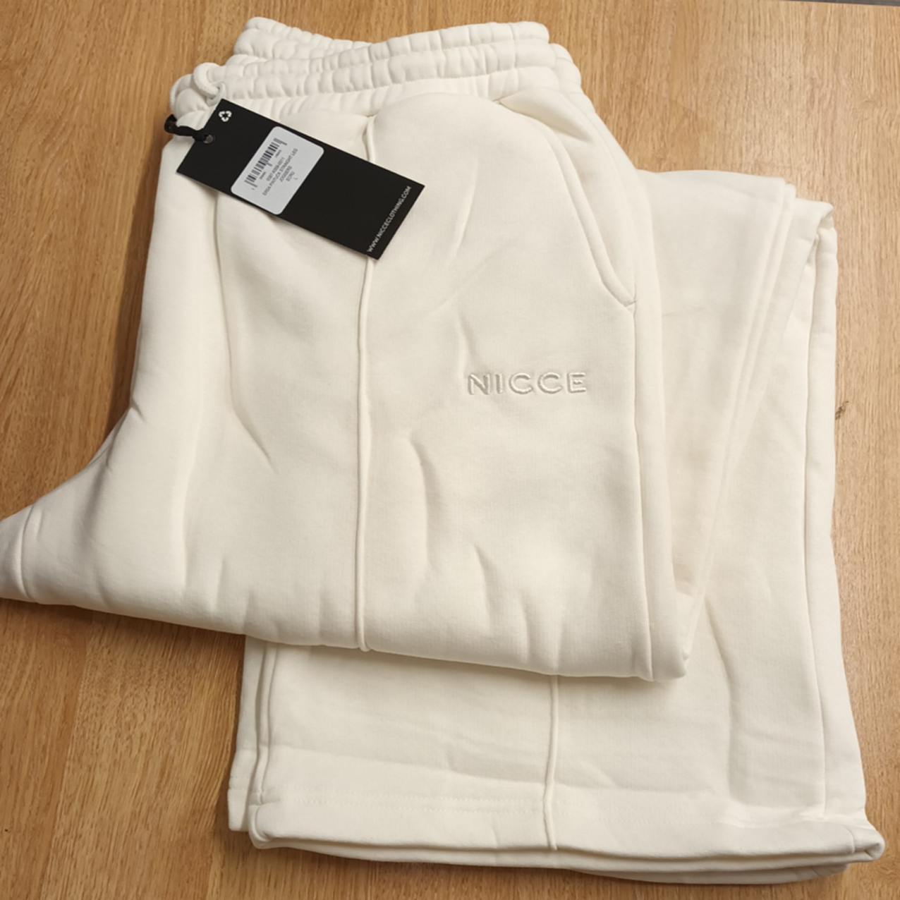 NICCE ERSA PINTUCK JOGGER ECRU 0387-K008-0011