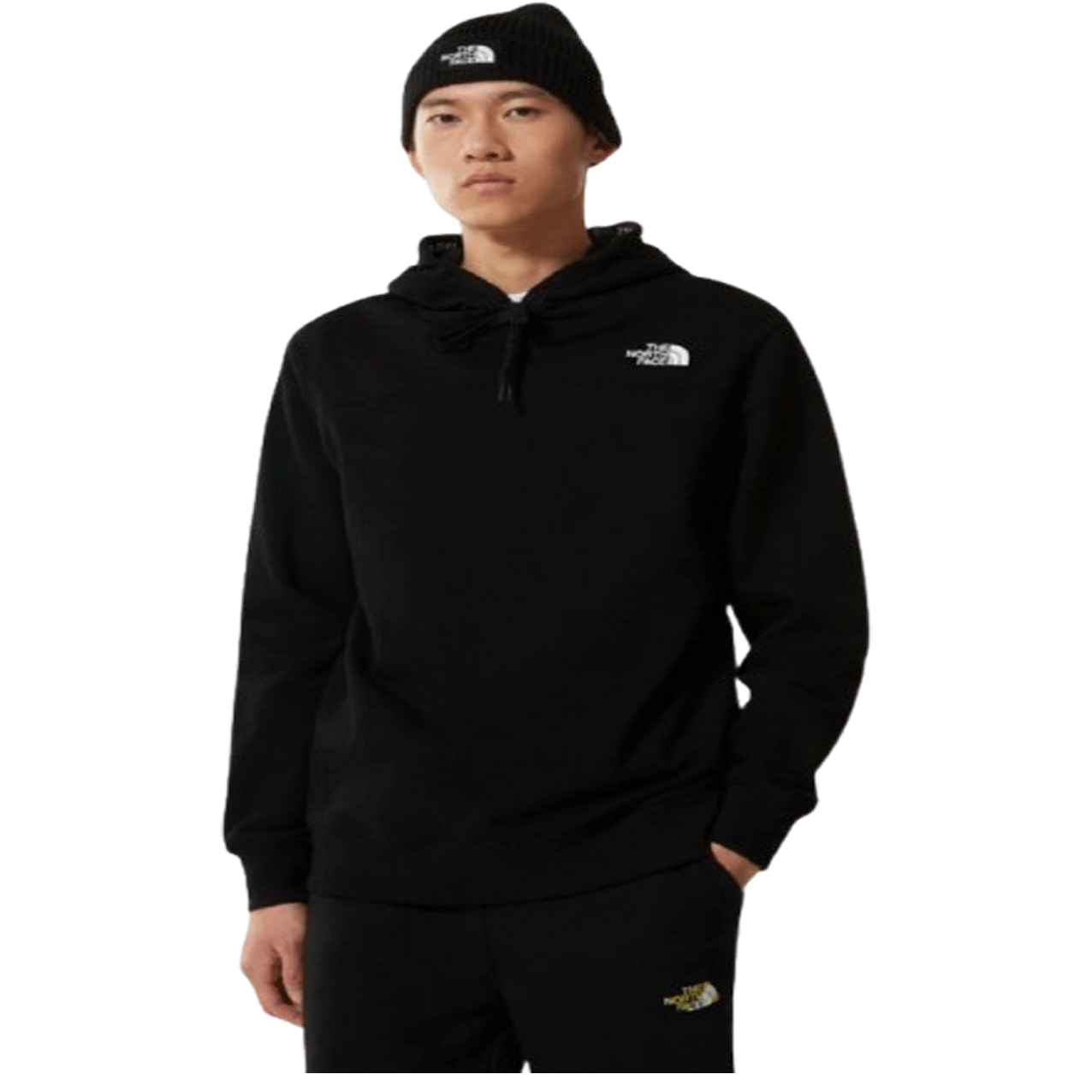 THE NORTH FACE ZUMU FLEECE HOODIE BLACK NF0A5ILJJK31