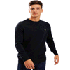 LYLE &amp; SCOTT NEVIS CREW JUMPER BLACK KN330G-Z04