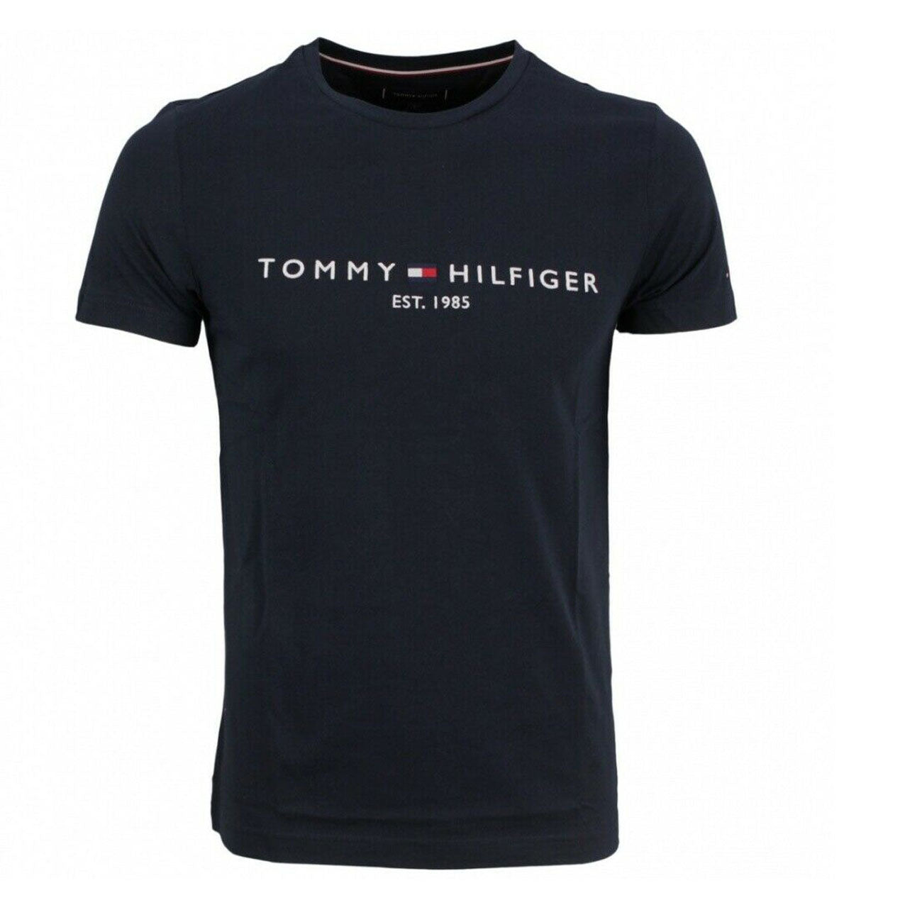 Tommy Hilfiger Men's Lines T-Shirt MW0MW11465-403 freeshipping - Benson66