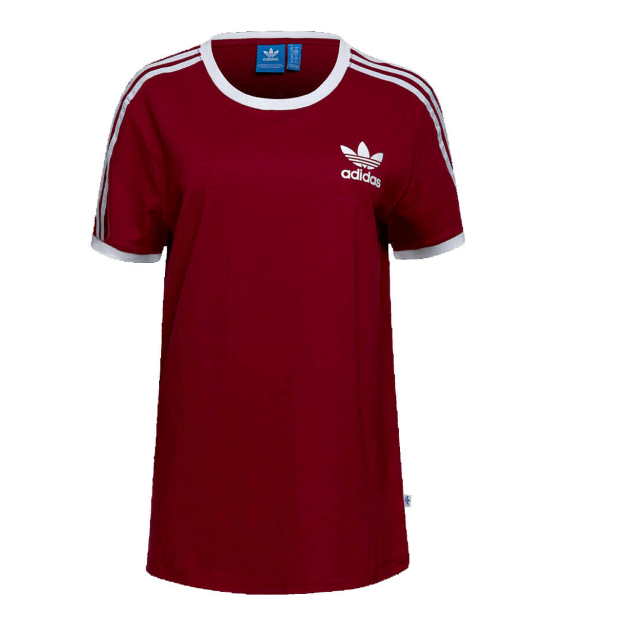 Tee shirt adidas rouge bordeaux Clearance