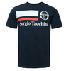 Sergio Tacchini FALCADE T-SHIRT NAVY/WHITE  38722-207