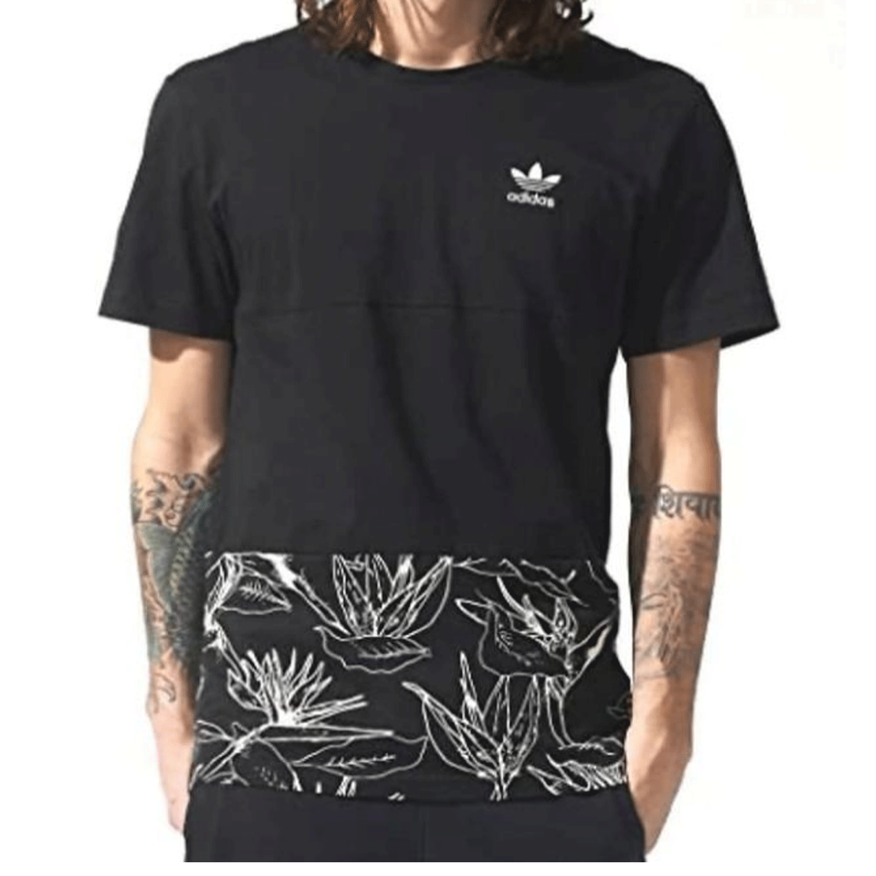 Adidas originals longline t-shirt Clearance