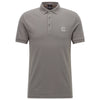 BOSS GREY SLIM FIT STRETCH COTTON PASSENGER 1 POLO SHIRT 50462781-029 freeshipping - Benson66