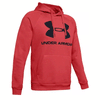 Under Armour RIVAL FLEECE OH HOODIE RED 1345628-646