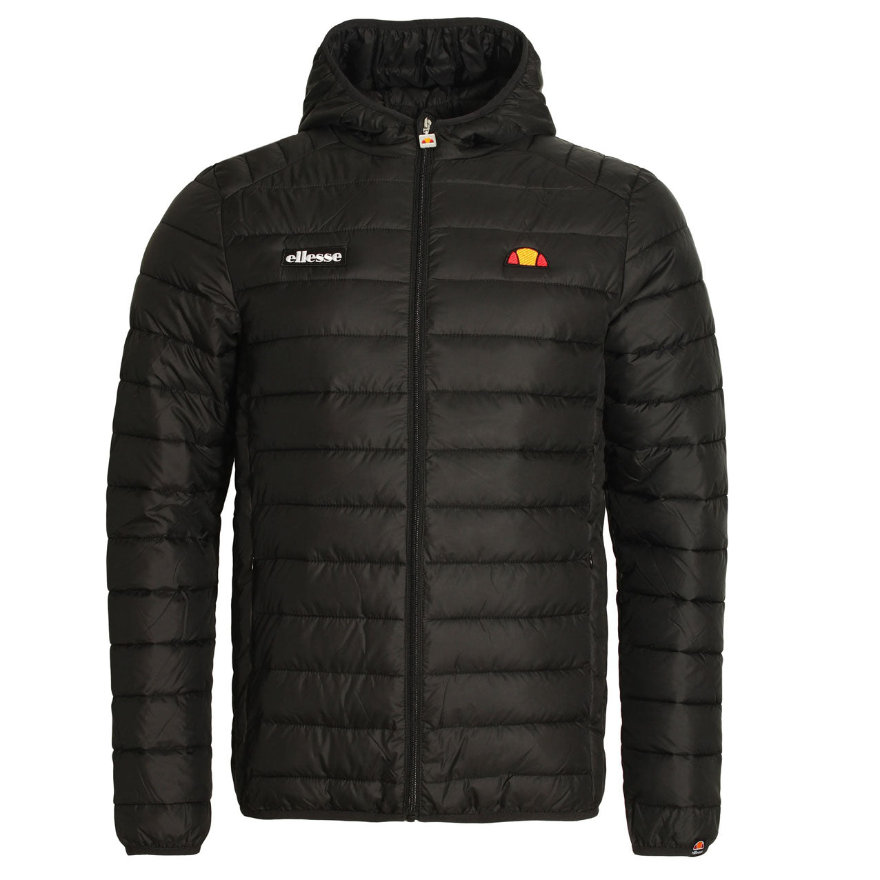 Ellesse Mens Full Zip Padded Jacket Coat  Black  SHS01115-001