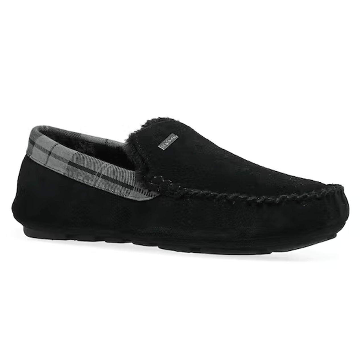 BARBOUR MONTY SUEDE SLIPPERS BLACK MSL0001BK31