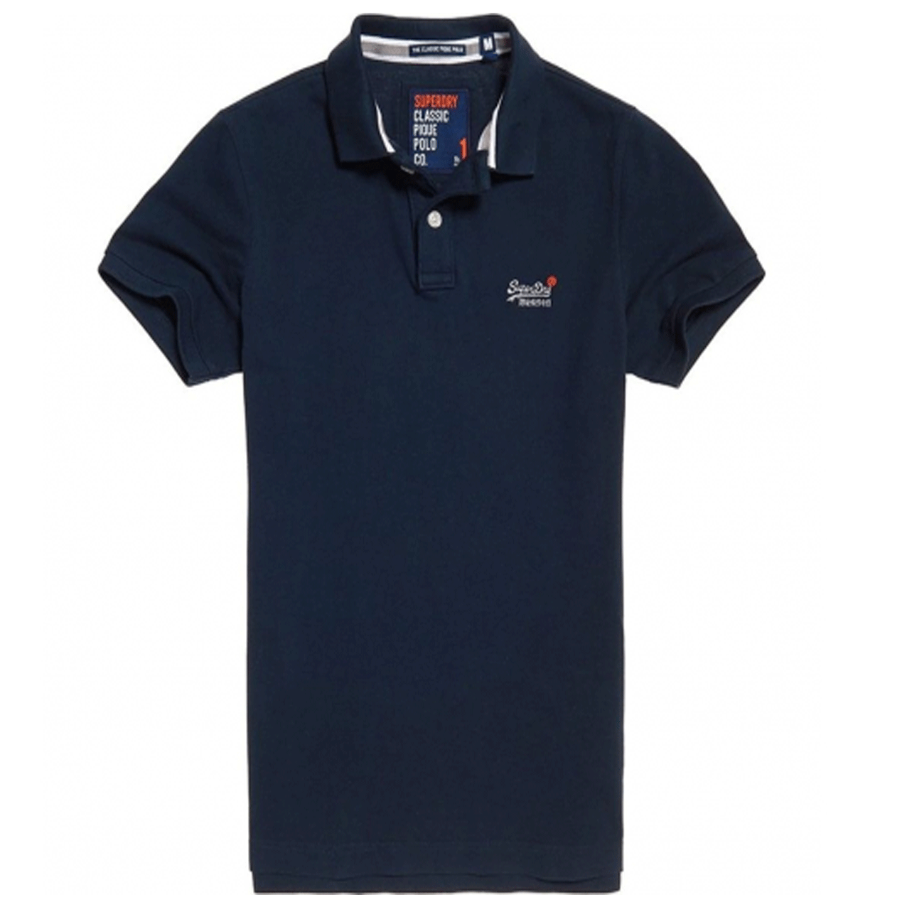 SUPERDRY CLASSIC PIQUE POLO NAVY M1110031A-98T
