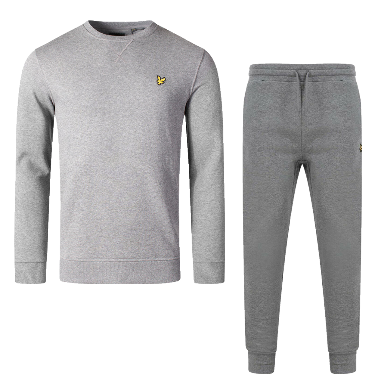 Lyle and scott grey tracksuit sales