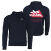 ADIDAS GRAPHIC OH HOODIE NAVY/RED  FI4035