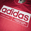 Adidas NEW BOX LINEAR TEE RED FI6864