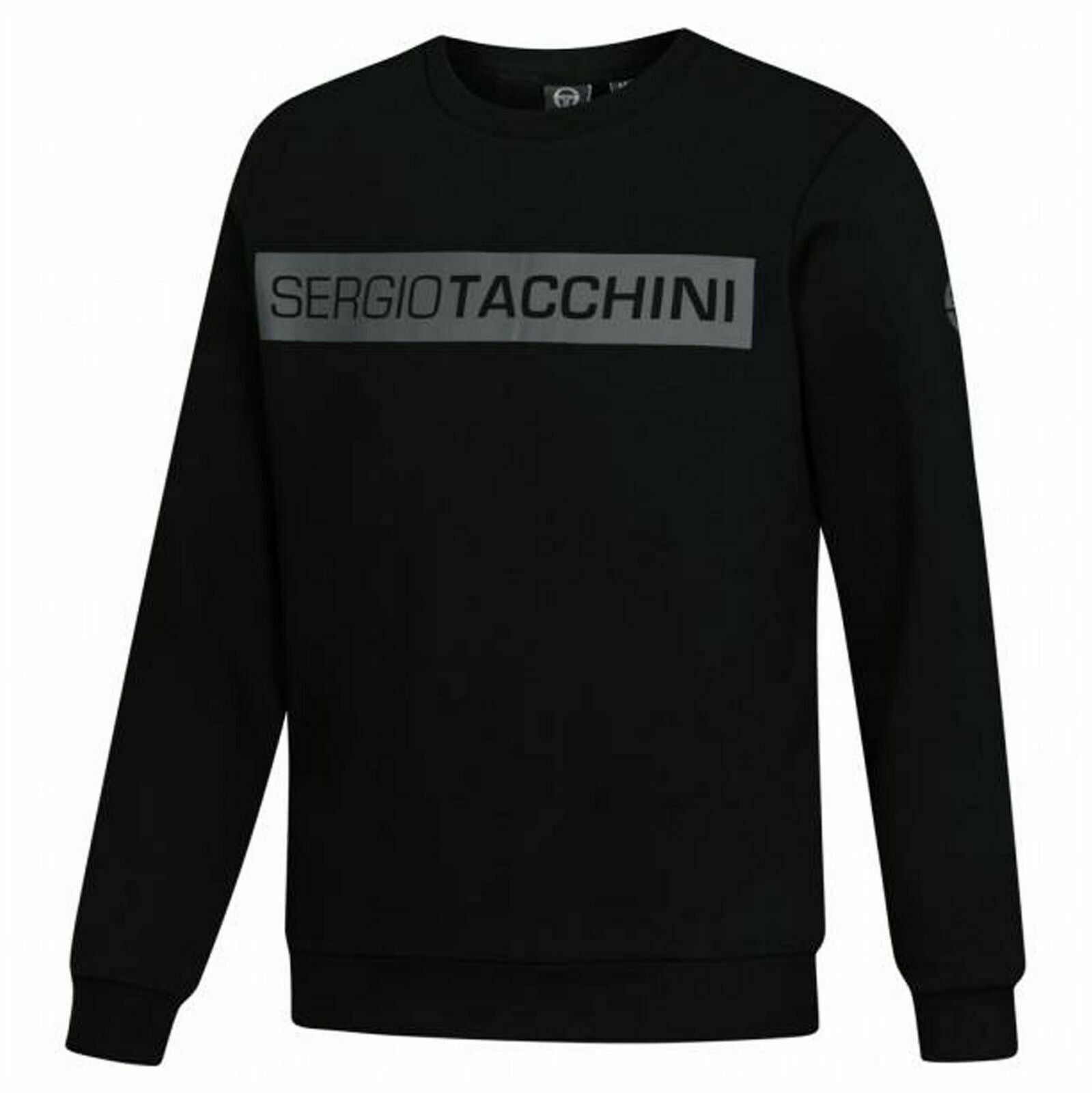 Sergio Tacchini Cozie Mens Sweatshirt Casual Graphic Branded Jumper 38157-168